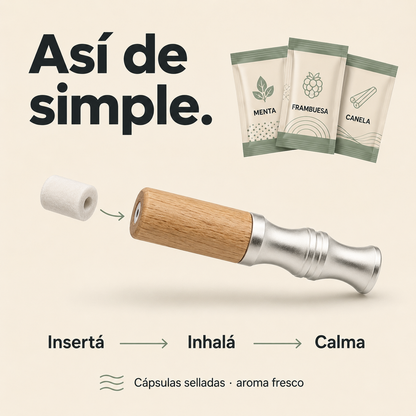 Inhalador de Aire con Sabor